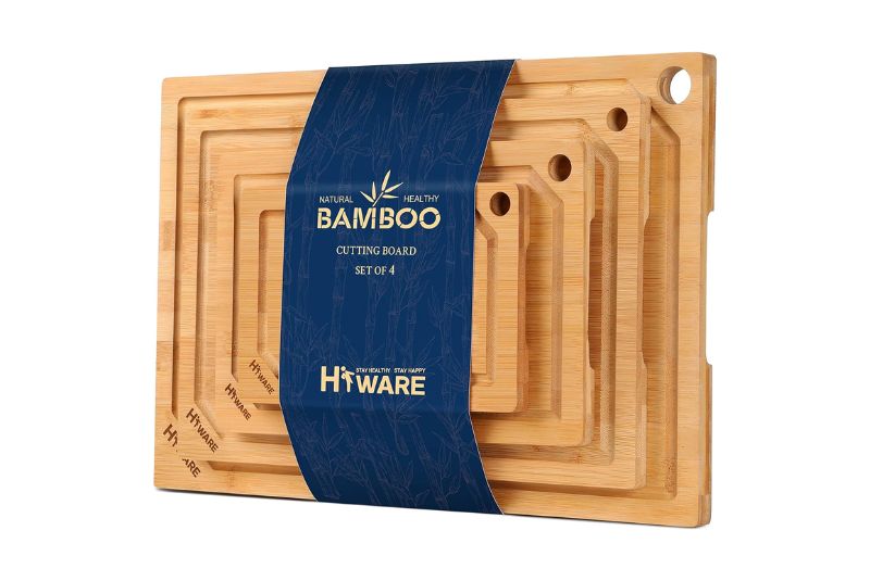 Hiware Bamboo Cutting Board Set Review