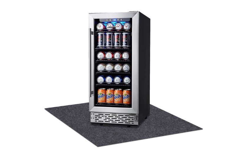 How to safely plug in a mini fridge on carpet to avoid hazards